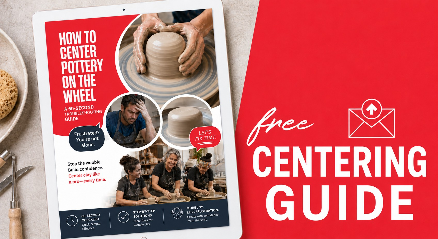 Why Your Clay Won't Center guide mockup