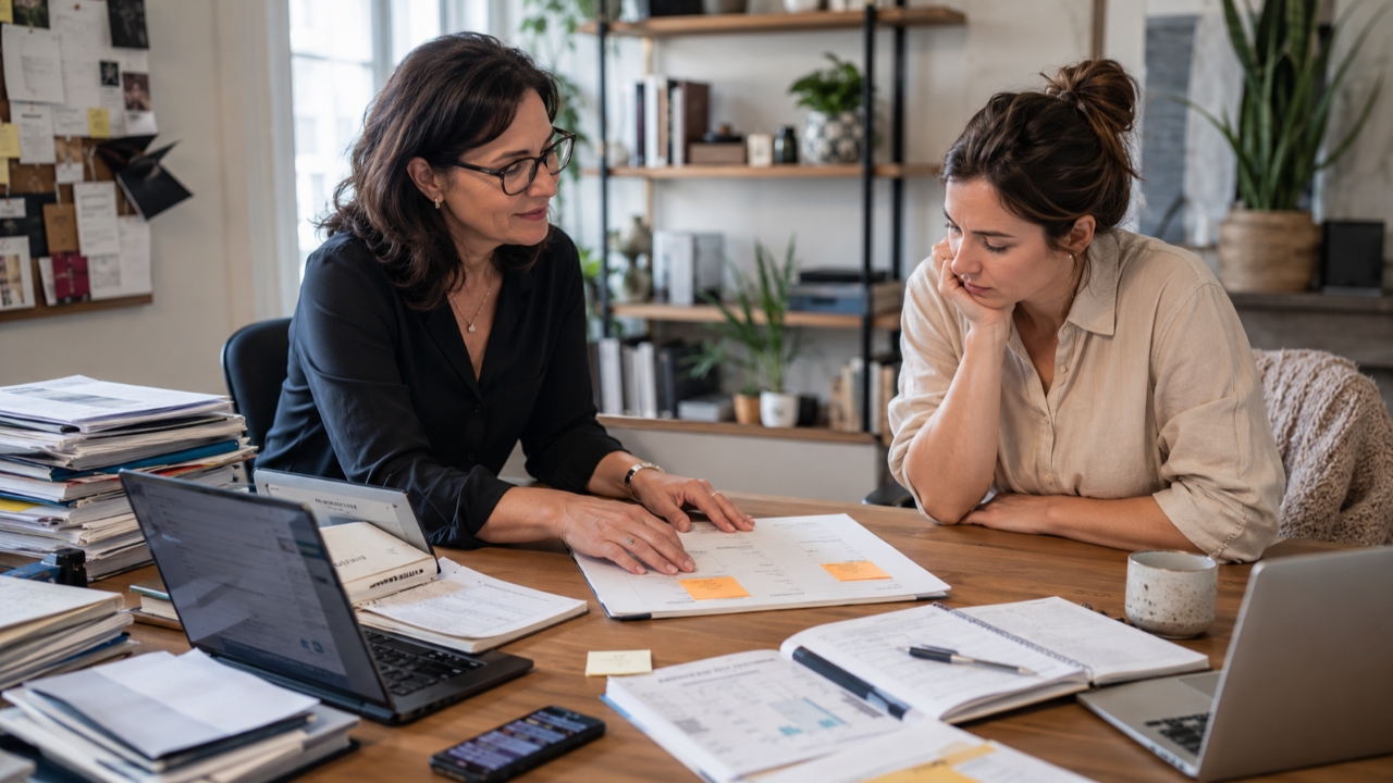 Busy business owner trusts a consultant's plan but worries about finding the capacity to implement it.