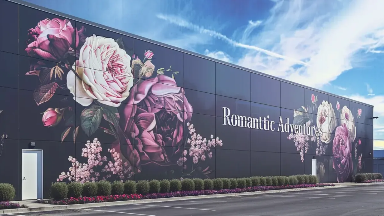 Rose Mural 