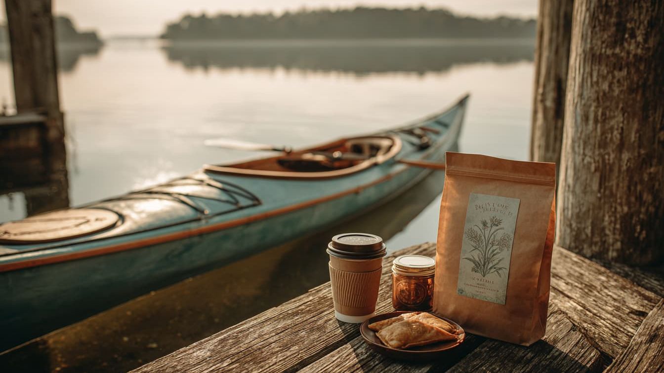 coffee and Kayaking on the Ross Barnette Resevoir
