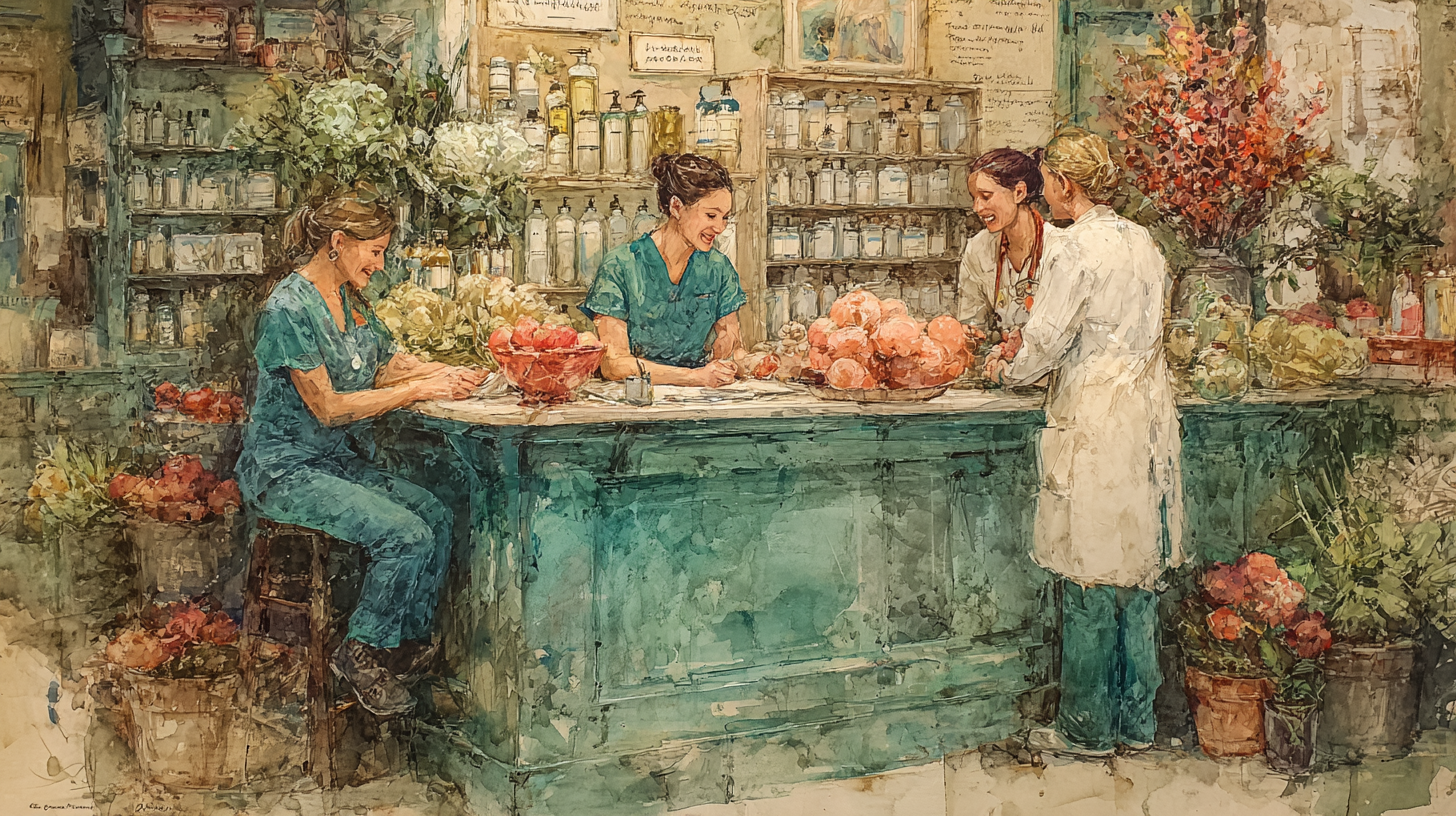 Romantic Adventures 25 Year Anniversary Illustration