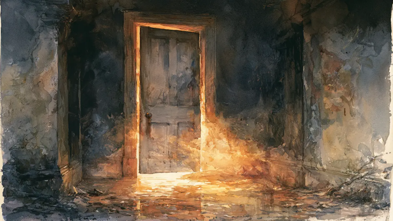Door with lots of energy behind it