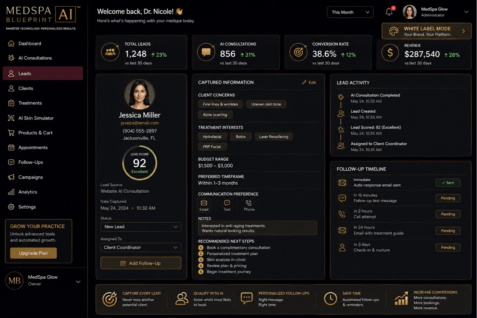 Lead Capture and Follow-Up