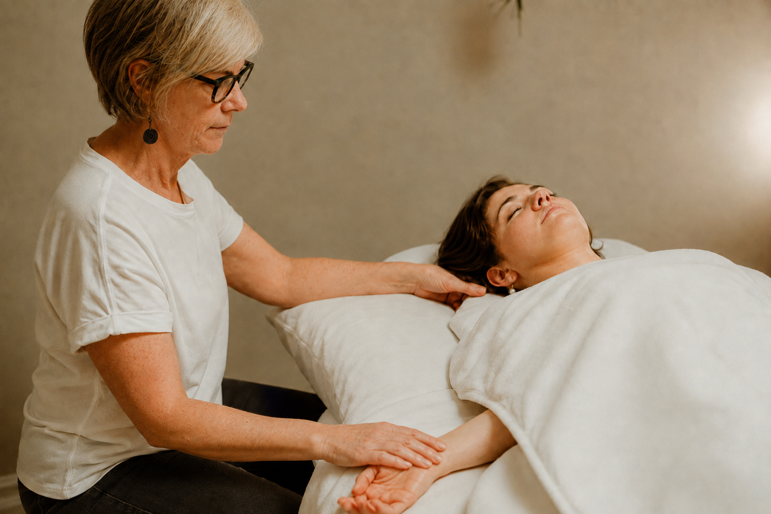 Acupression psychocorporelle