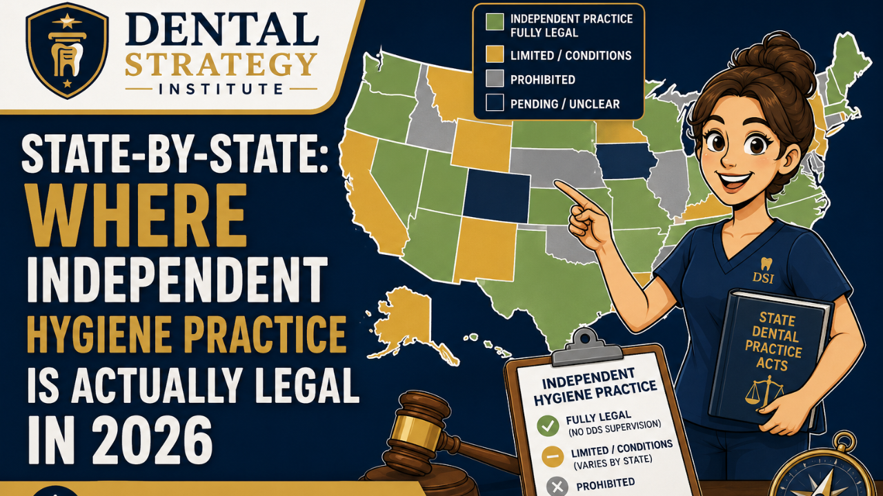 What states can a RDH practice independently 