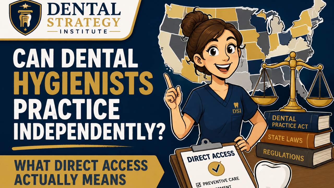 Can a dental hygienist practice independently