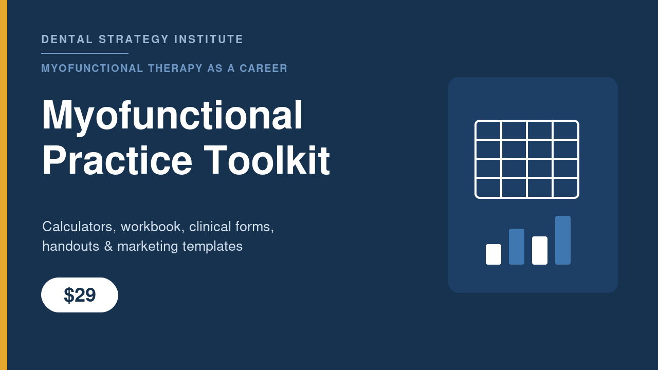 Myofunctional Practice Toolkit cover