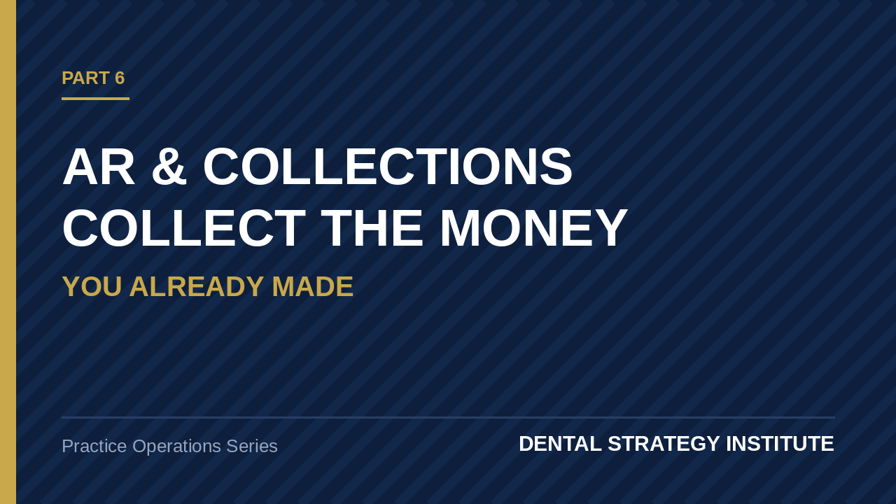 how to collect dental billings and AR