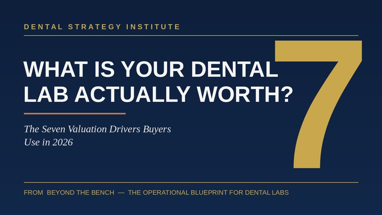 what factors into a lab value at sale