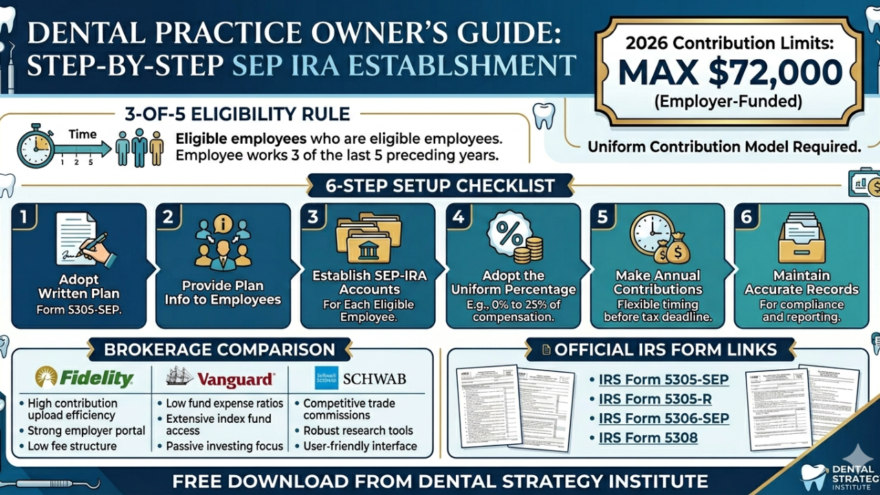 SEP Plan Setup and Checklist for Dental Practices