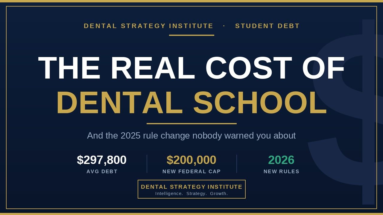 How much does it cost to go to dental school