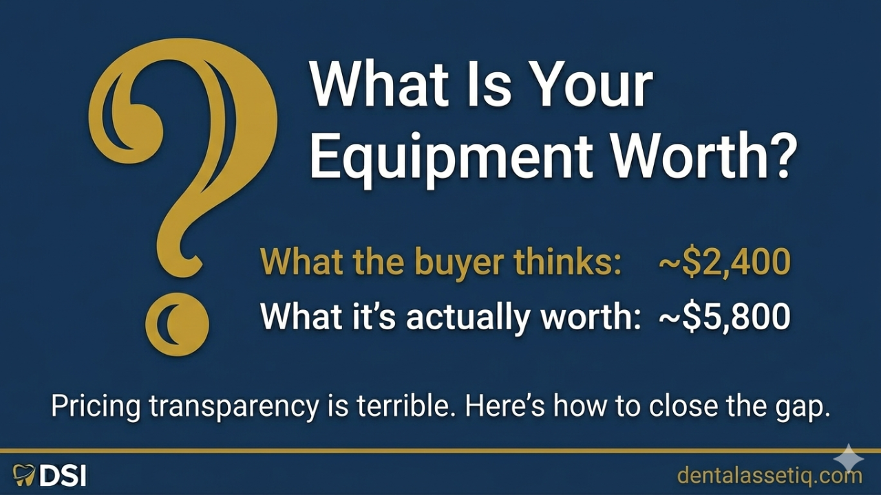 How Used Dental Equipment Value Is Actually Determined