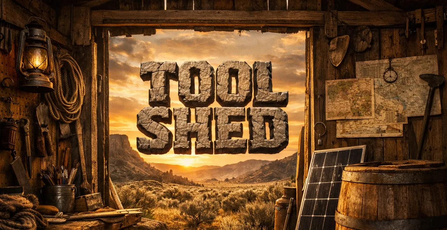 The Tool Shed — Rock Rich member tools