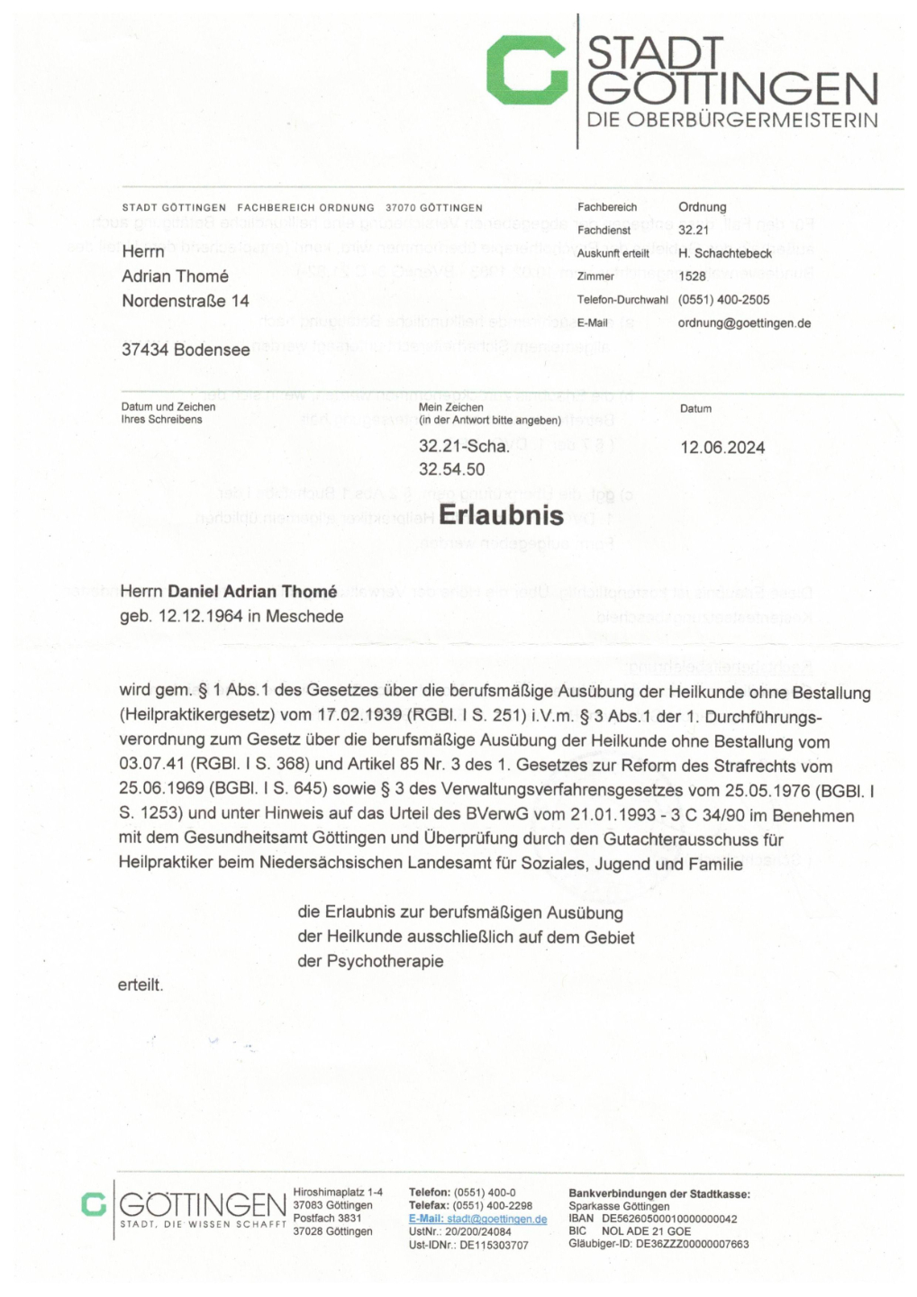 Adrian-Thome-Zertifikat-Heilerlaubnis