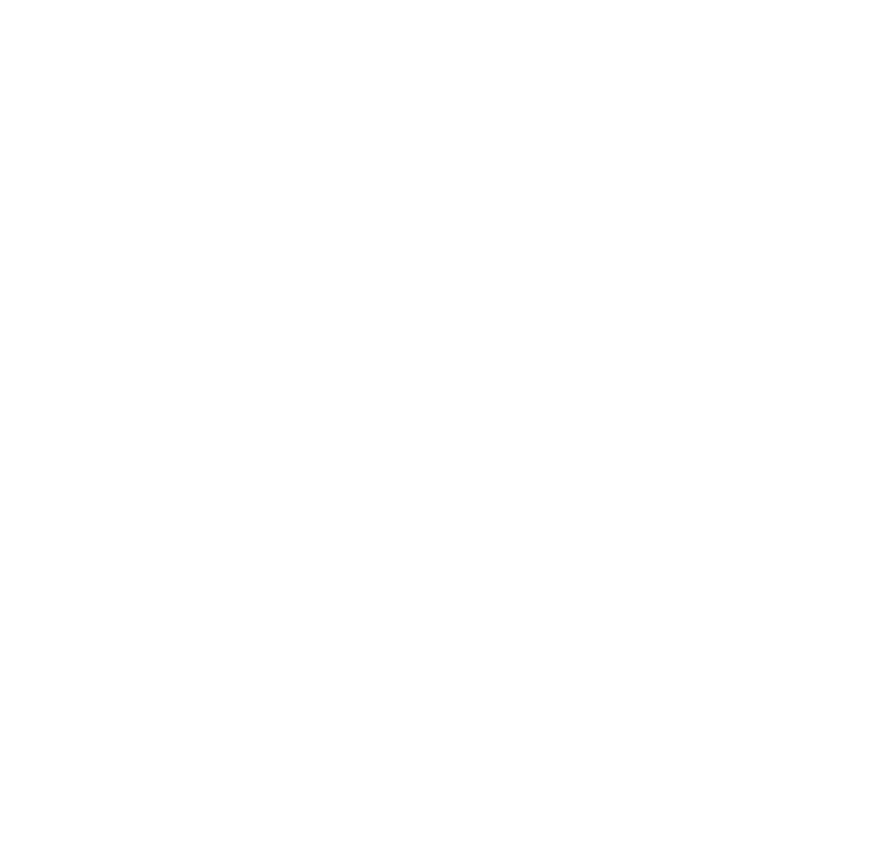 White line drawing of the treehouse
