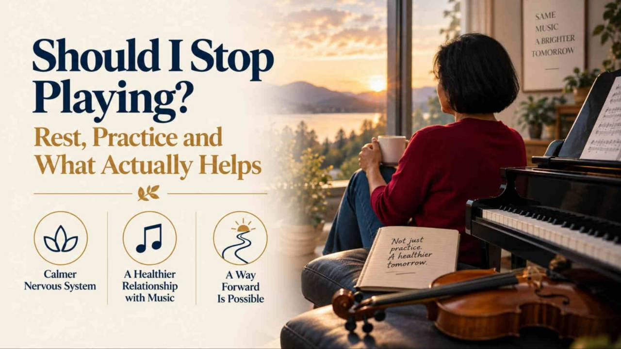should I stop playing focal dystonia