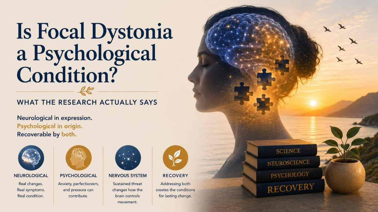 is focal dystonia psychological