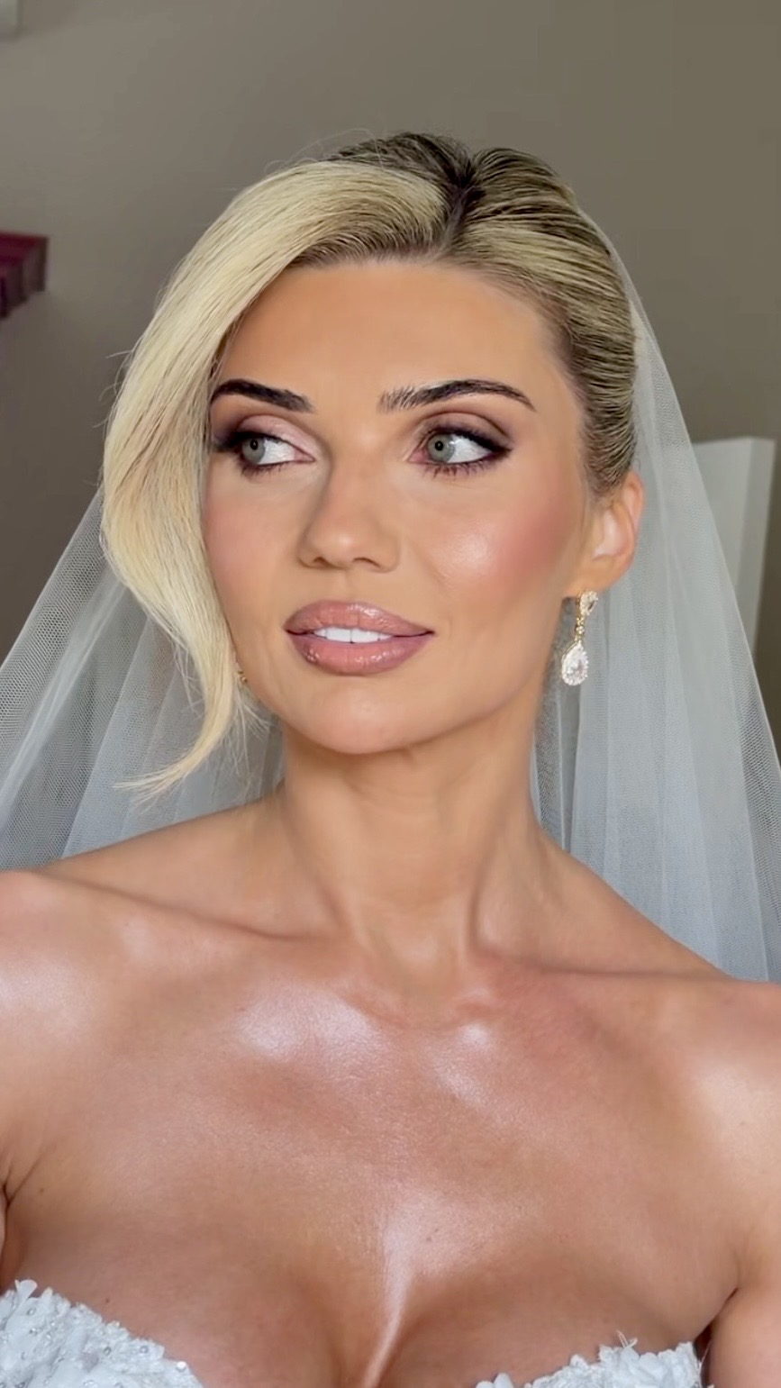 Bridal makeup by Jeanette Cronin