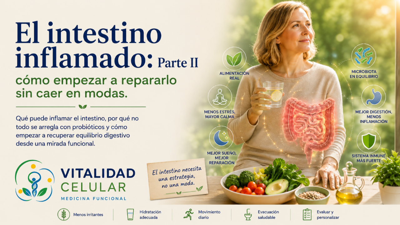 El intestino necesita una estrategia, no una moda.