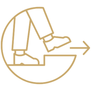 Icon representing building your next chapter with clarity, confidence and direction alongside the entrepreneur