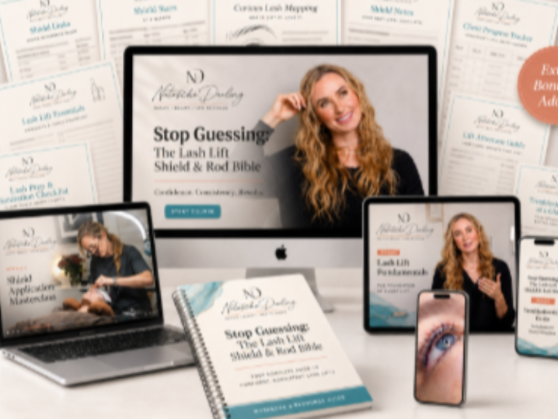 Stop Guessing: The Lash Lift Shield & Rod Bible