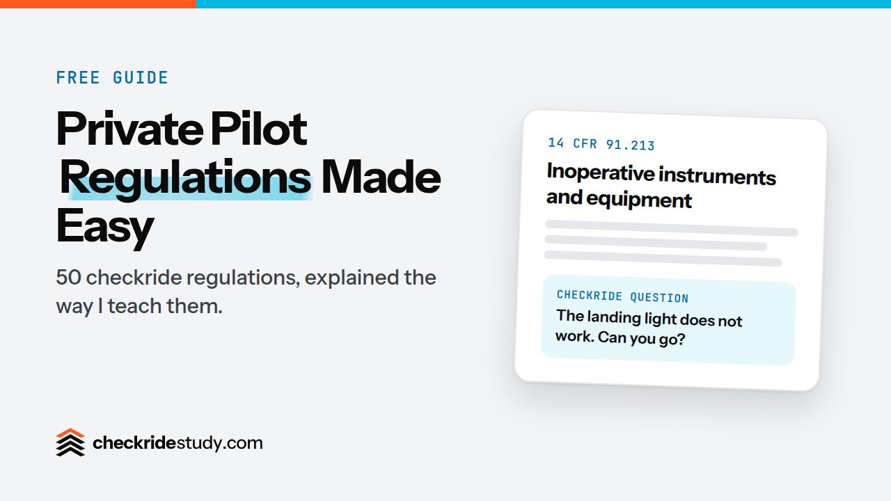 Private Pilot Regulations Made Easy
