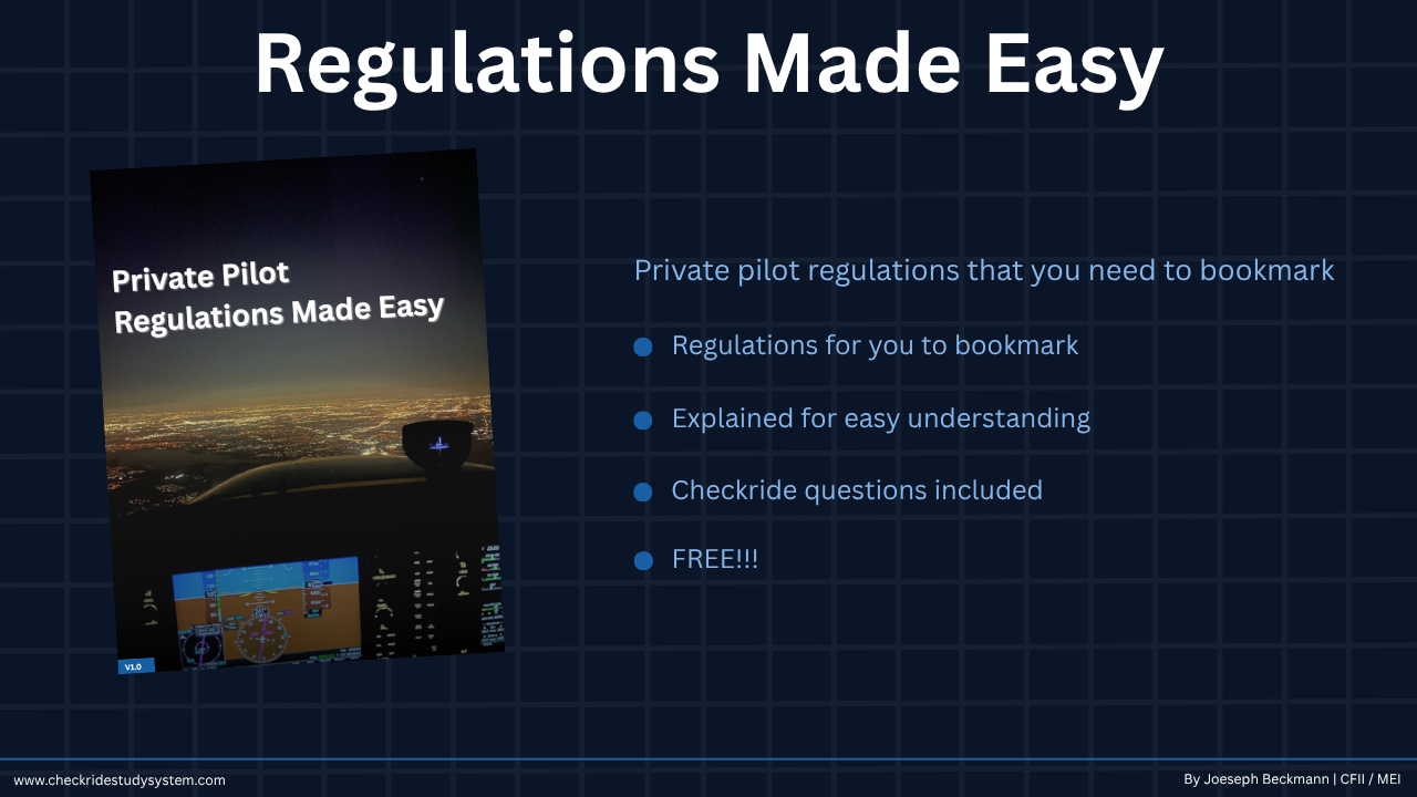 Private Pilot Regulations Made Easy