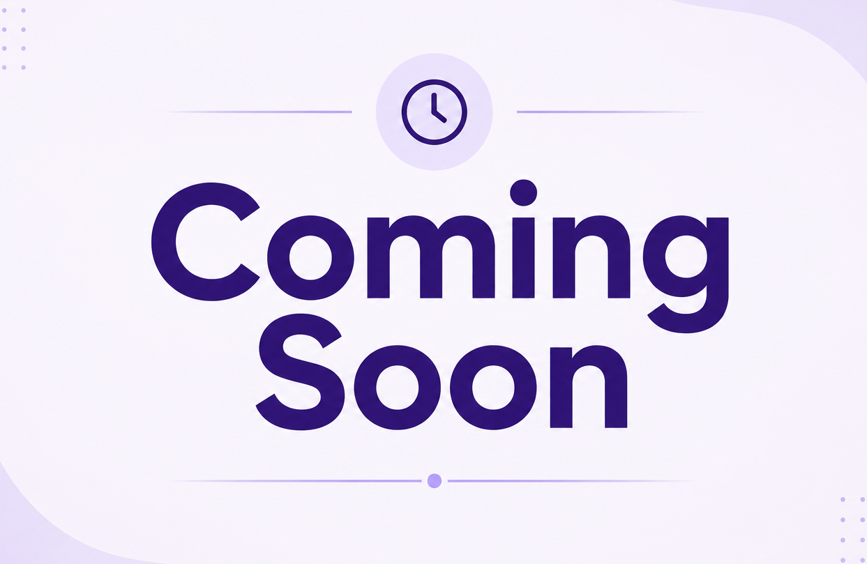 Coming Soon