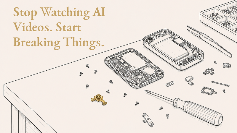 Stop watching AI demos start breaking things