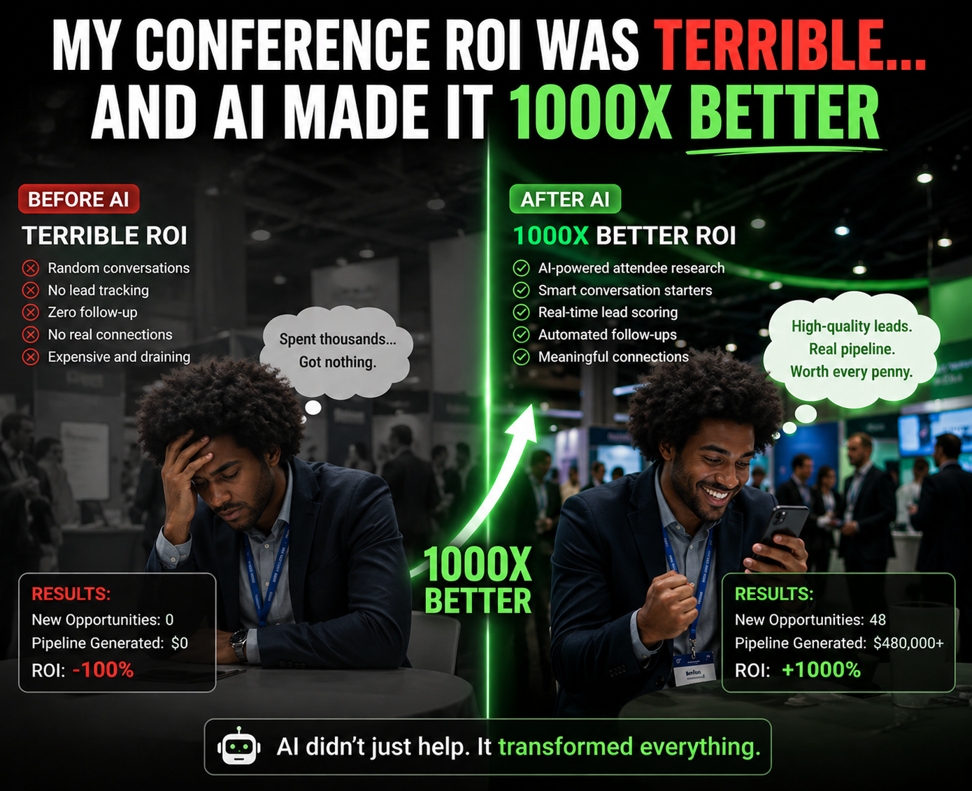 AI agents transforming conference ROI