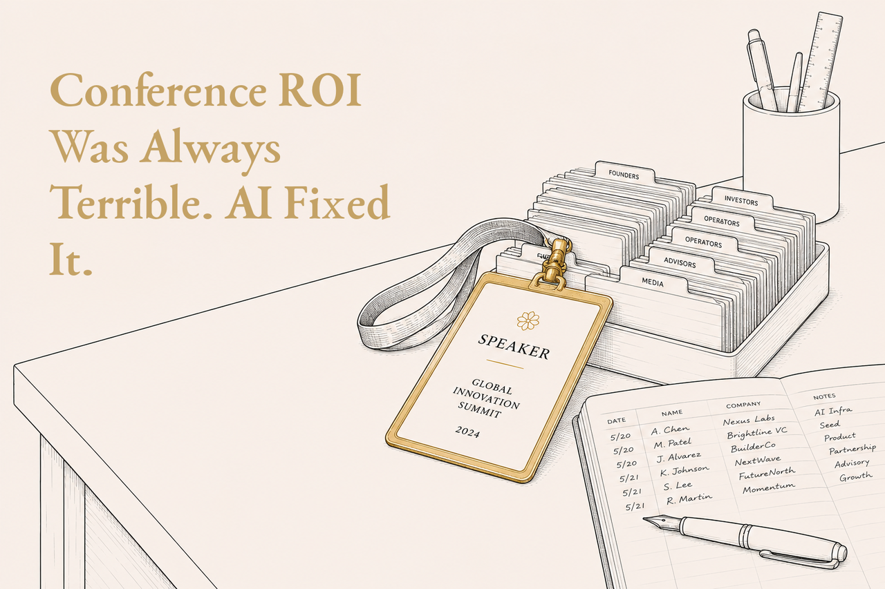 AI agents transforming conference ROI