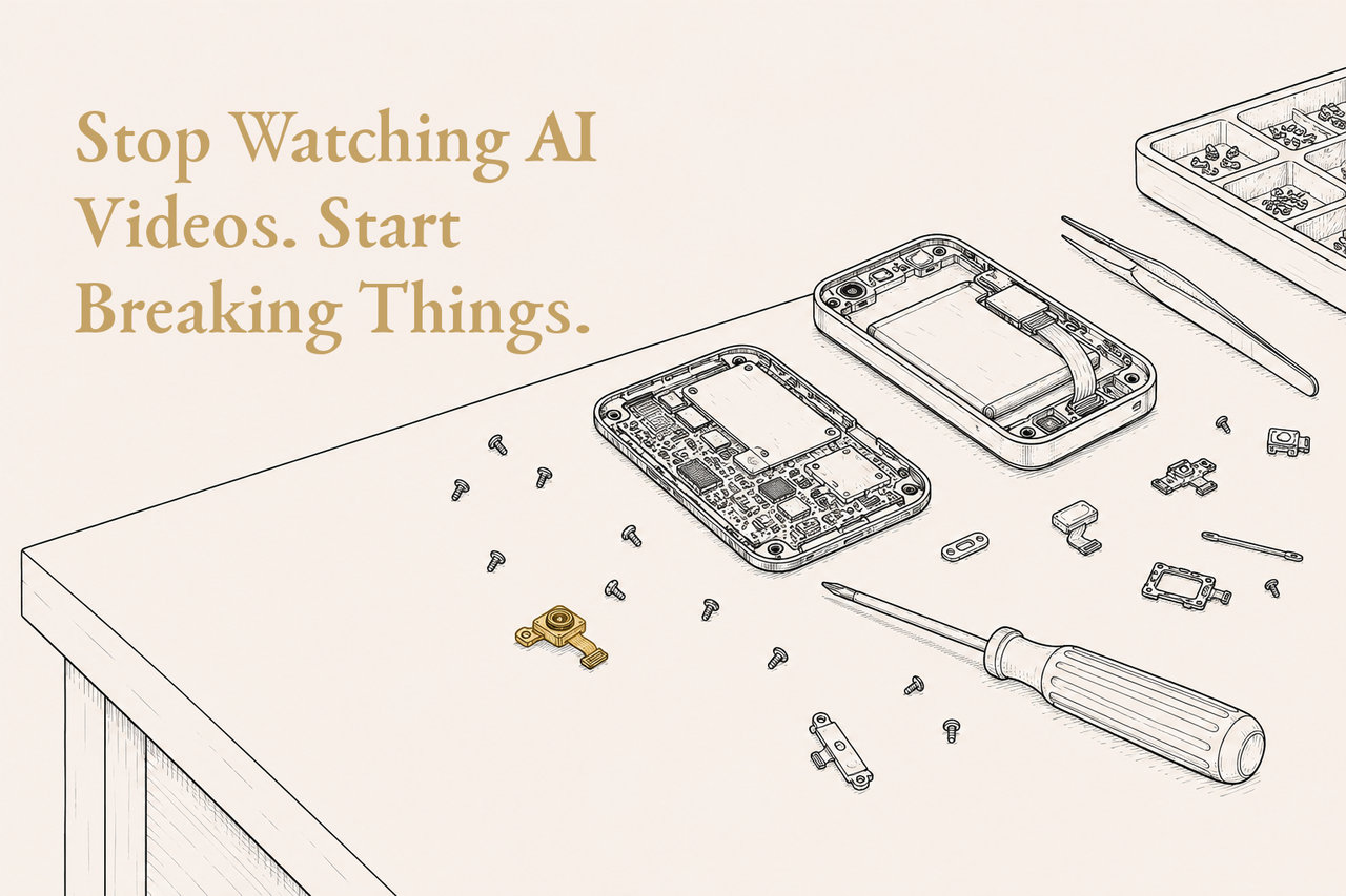 Stop watching AI demos start breaking things