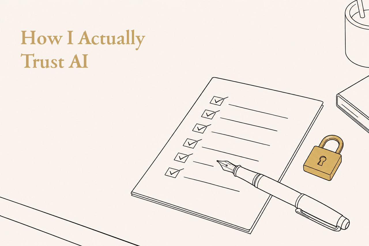 The guardrails Max Tuchman puts on AI tools to keep them trustworthy