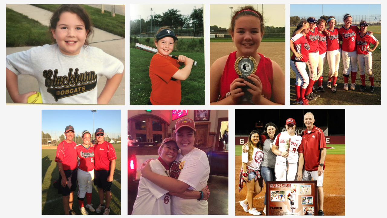 Paige Parker Softball Through the Years