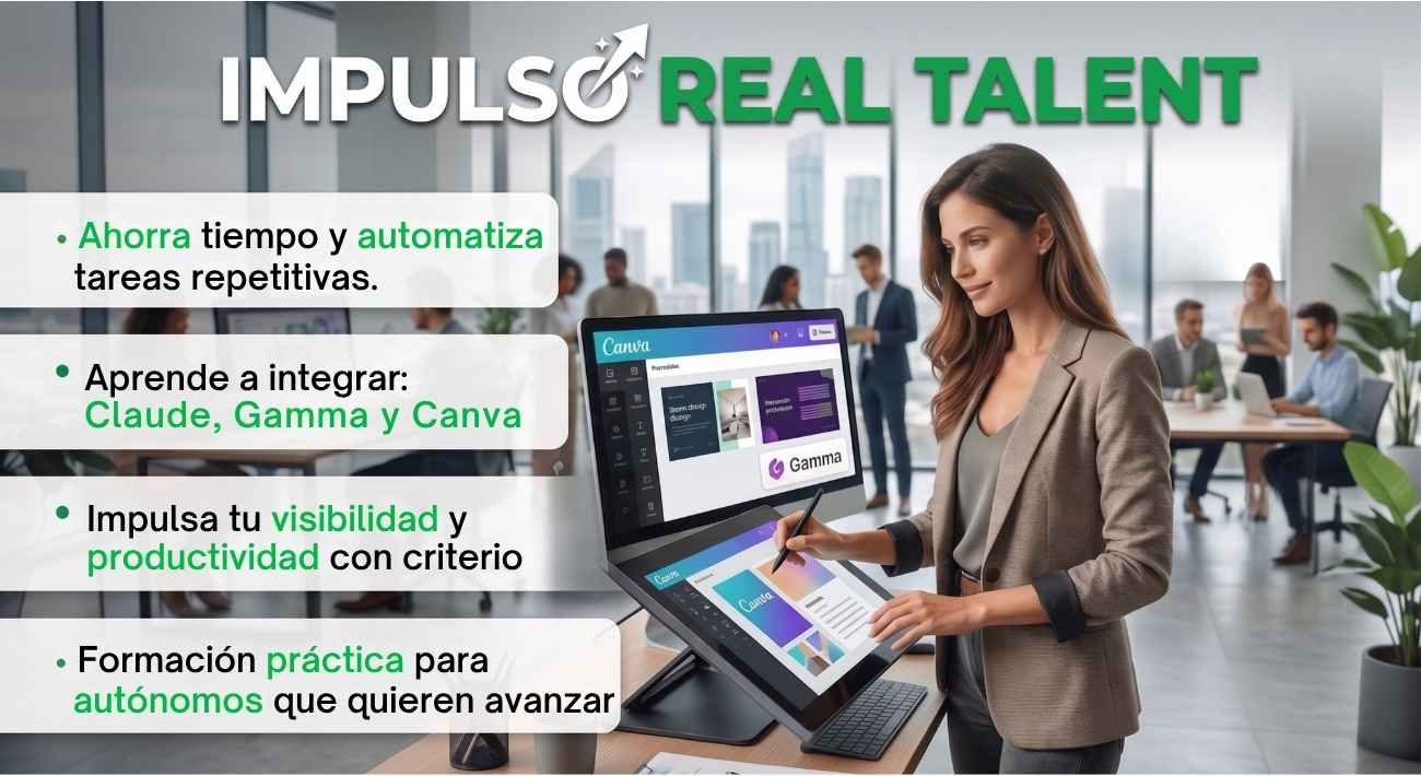 Curso Impulso Real Talent - Inteligencia artificial y automatización para autónomos