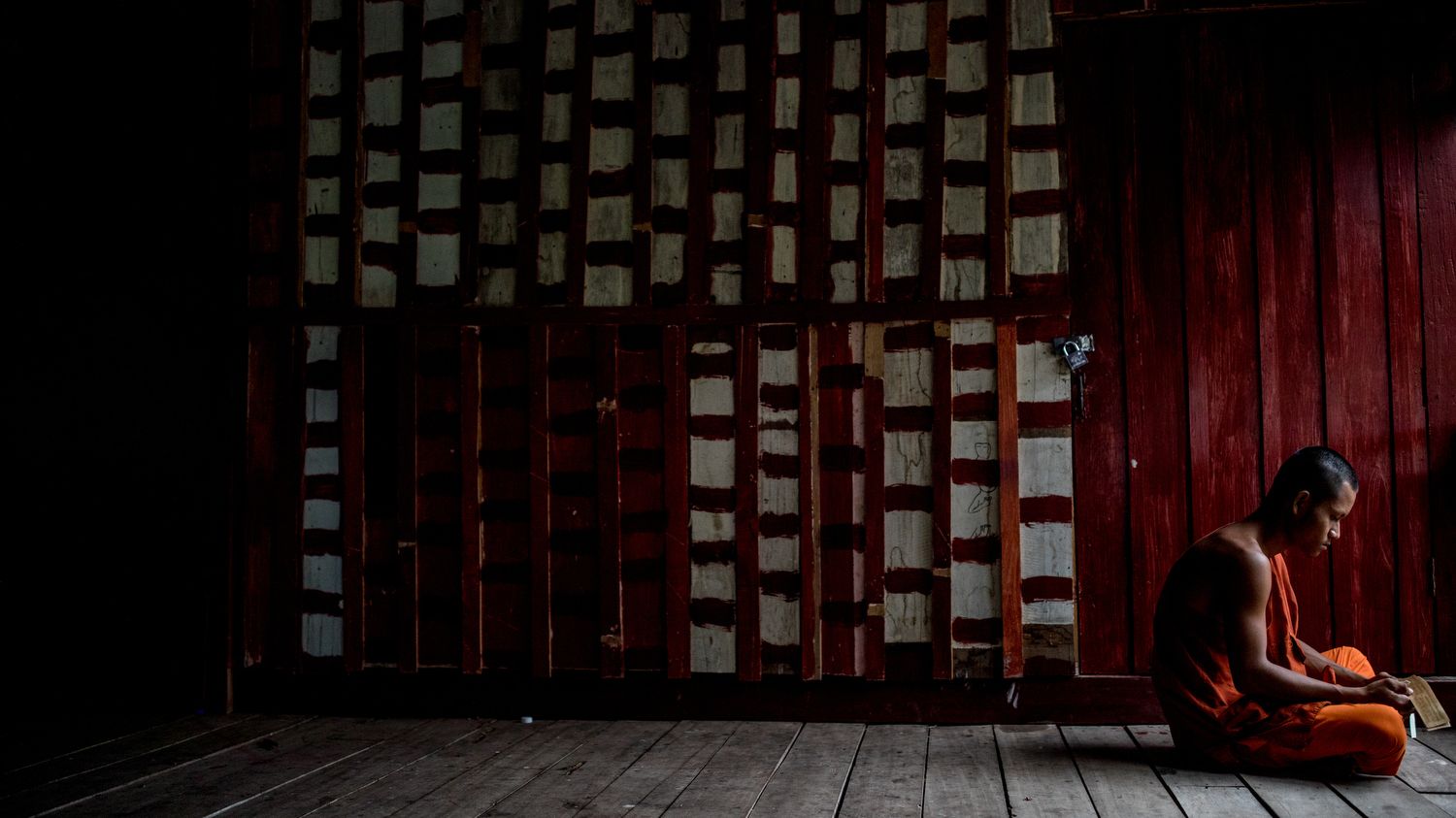 Temple in Laos - NYT assignment 2017 on the Mekong