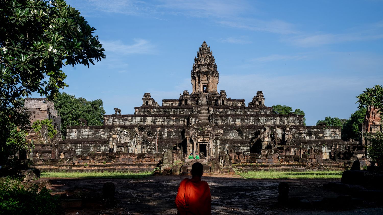 Cambodian temple at Banteay Srei - Smithsonian Magazine assignment