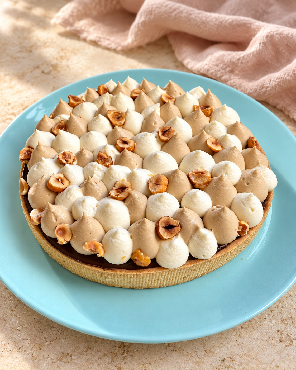 Vegan coffee tart