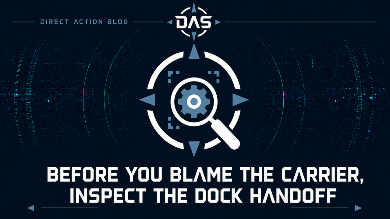 Before You Blame the Carrier, Inspect the Dock Handoff