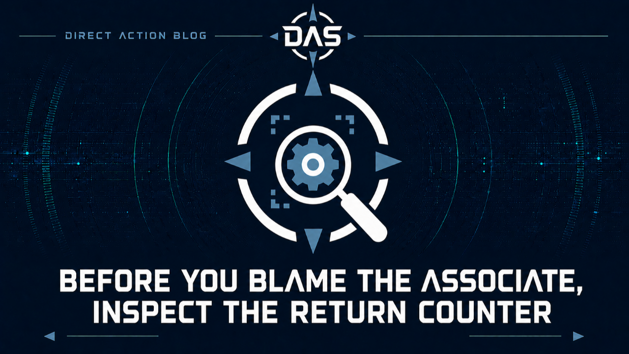 Before You Blame the Associate, Inspect the Return Counter