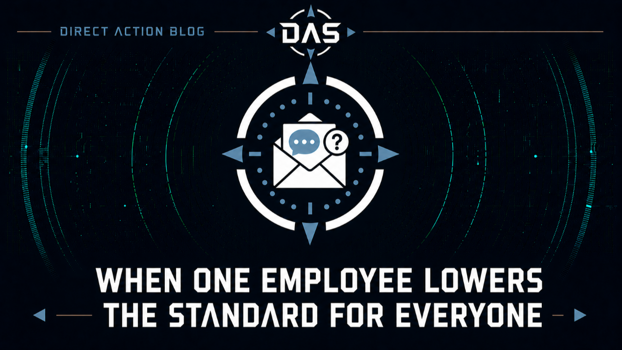 WHEN ONE EMPLOYEE LOWERS THE STANDARD