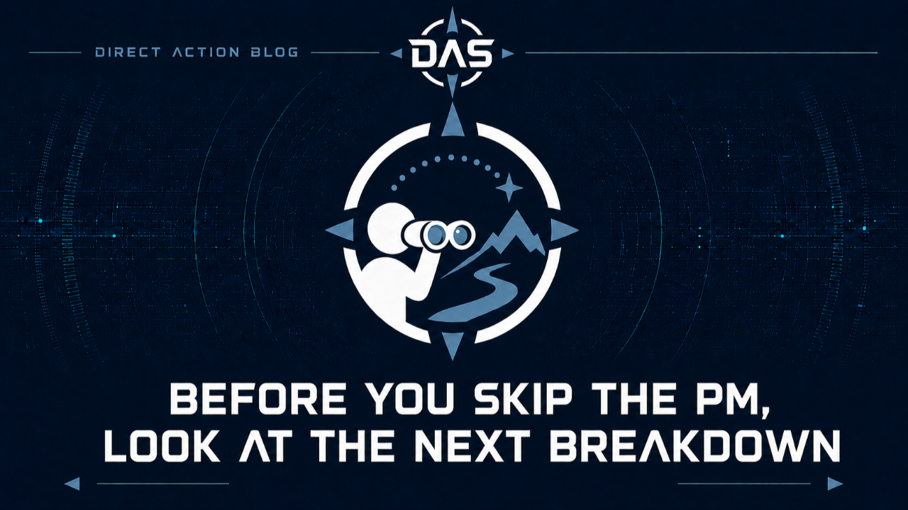 Before You Skip the PM, Look at the Next Breakdown
