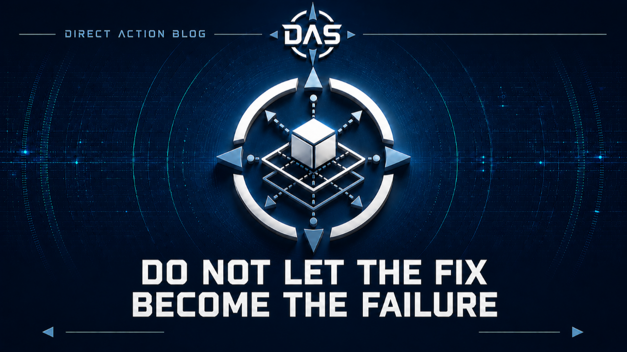 Do Not Let the Fix Become the Failure