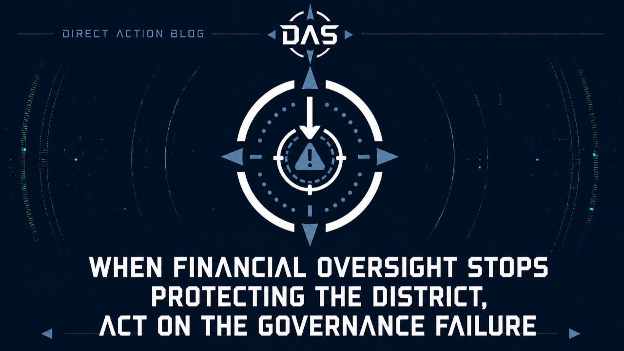 WHEN FINANCIAL OVERSIGHT STOPS PROTECTING THE DISTRICT