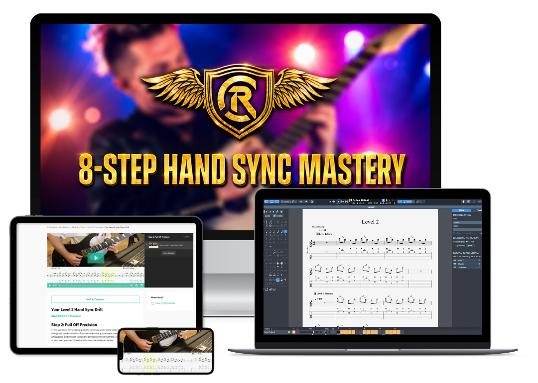 8-Step Hand Sync Mastery product mockup