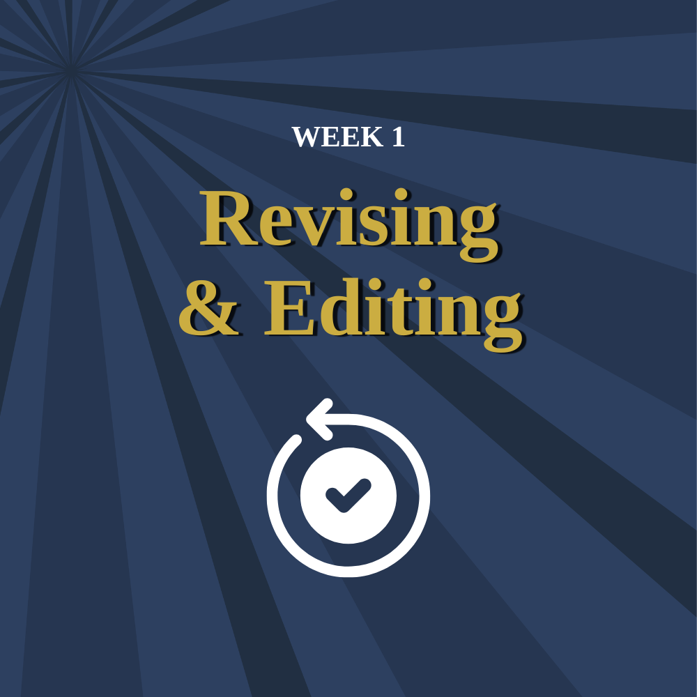 SHSAT Prep Course - Week 1 - Revising & Editing