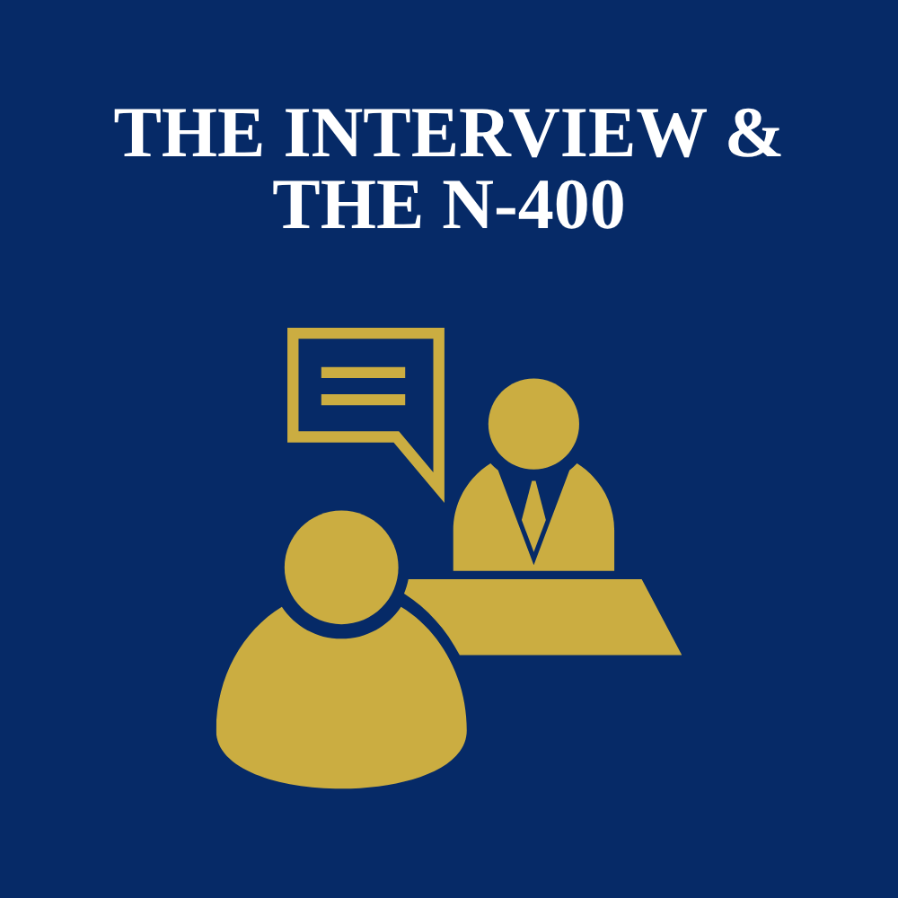 USA Naturalization Test Pre Course: The Interview & N-400