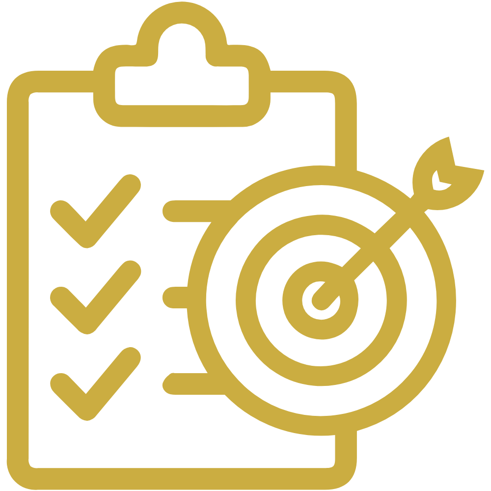 Clipboard icon to show test prep personalized plan