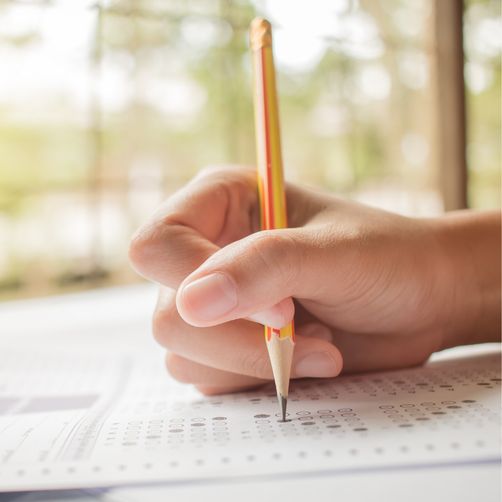 Photo of child taking the SHSAT Test Prep Course