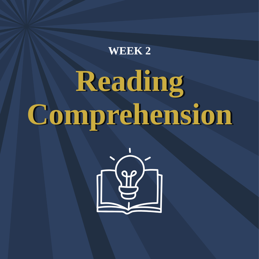 SHSAT Prep Course - Week 2 - Reading Comprehension